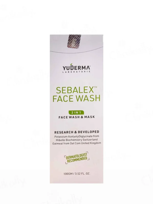 Yuderma Sebalex 2 in 1 Face Wash