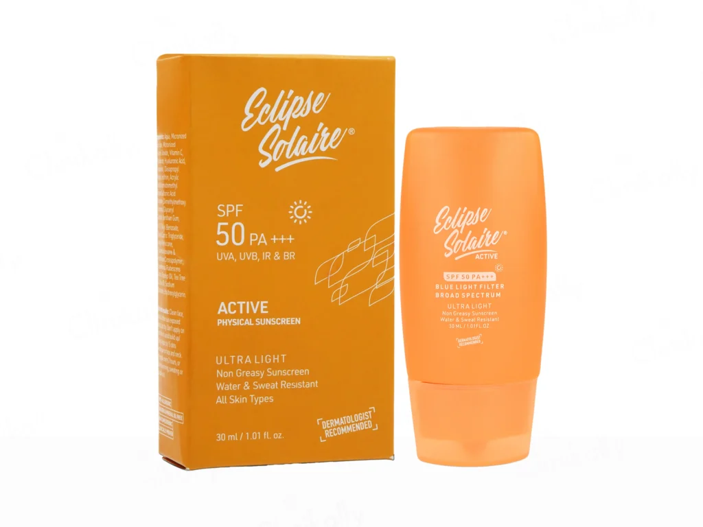 Buy Eclipse Solaire Active Sunscreen SPF 50 PA+++ (Flat 10% OFF) | No ...