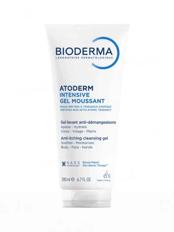Bioderma Atoderm Intensive Gel Moussant Anti-Itching Cleansing Gel