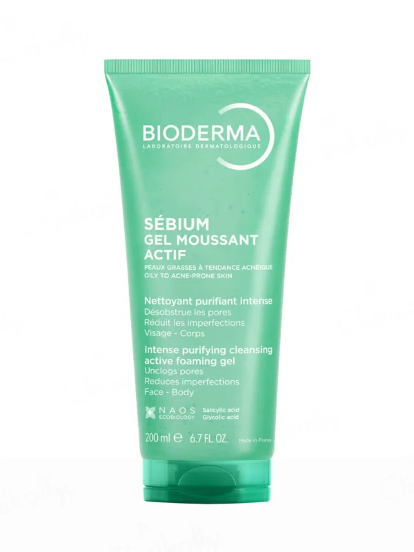 bioderma sebium gel moussant actif