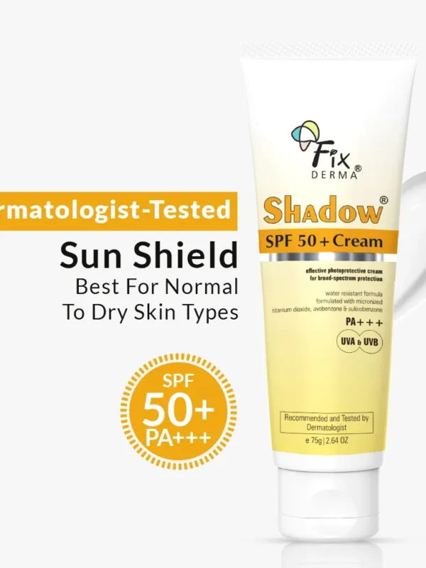 Shadow Sunscreen SPF 50 + Cream | Broad-Spectrum SPF 50+ Protection For Dry Skin